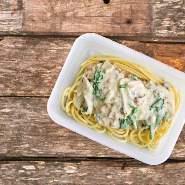 Chicken & Mushroom Carbonara